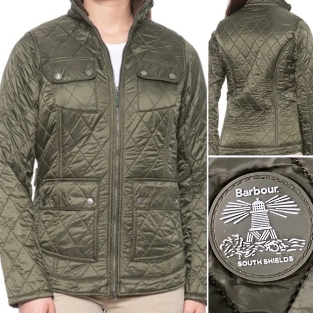 Barbour Coastal Collection NWT Filey Quilted Coat (8)